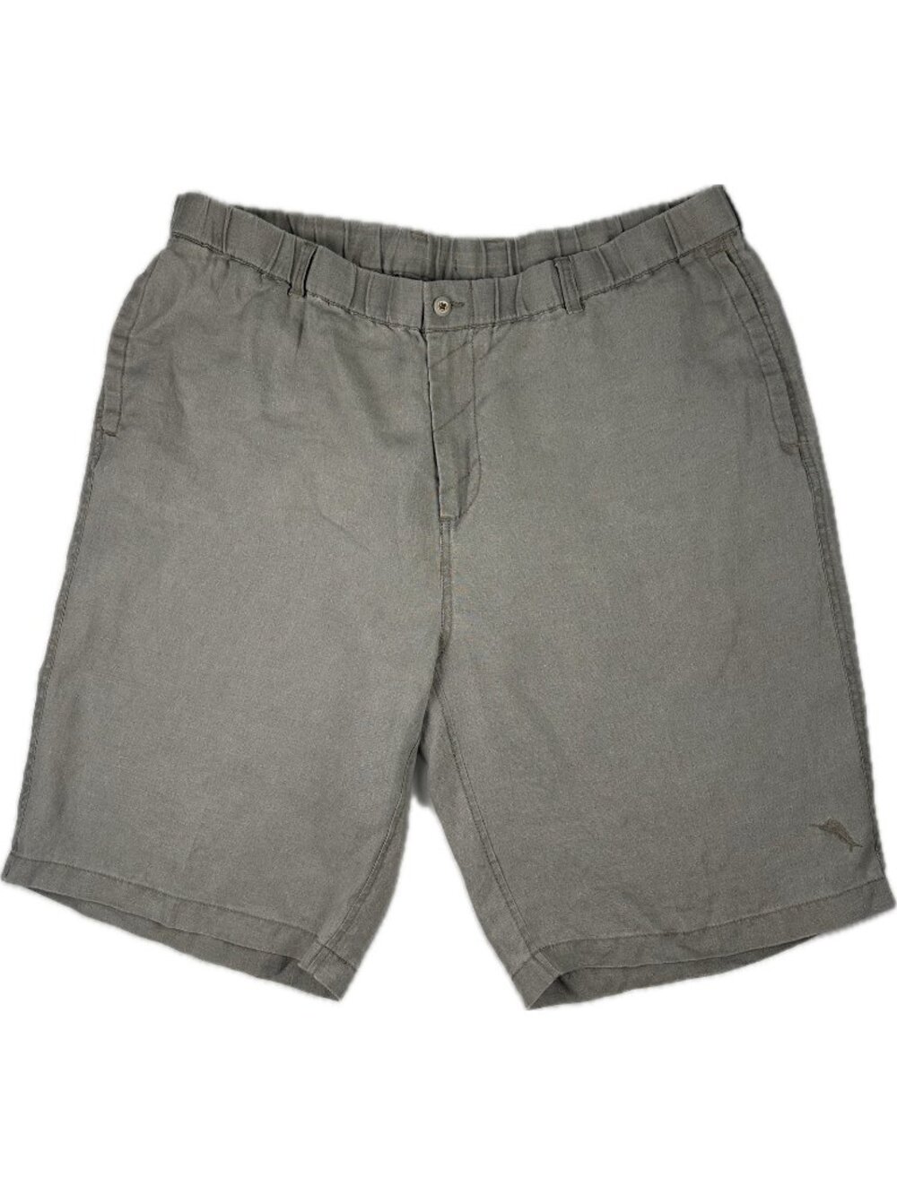 Tommy Bahama 100% Linen Shorts Men’s Gray Relax XXL